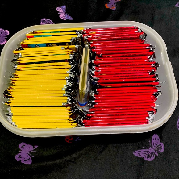 SOLD True Crime Vintage Collectors cards. Eclipse 1992 Yellow and Red Packs. - Picture 4 of 5